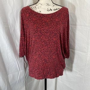 🛍️ Ann Taylor LOFT Animal Print Blouse